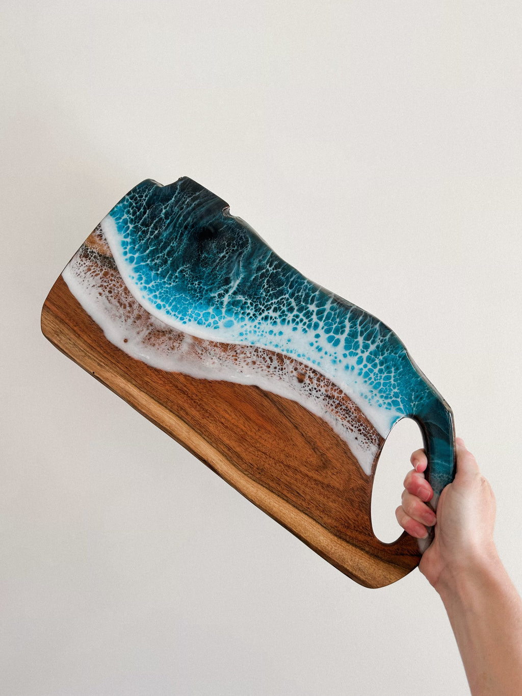 Live edge Acacia Wood Cutting Board