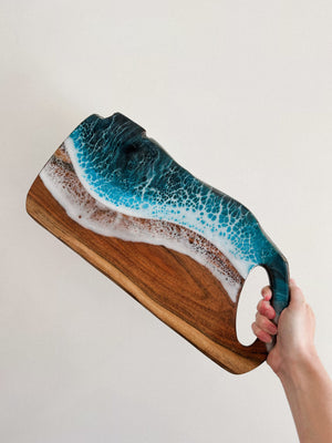 Live edge Acacia Wood Cutting Board
