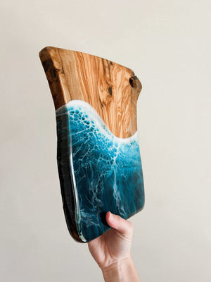 Live Edge Olive Wood Cutting Board