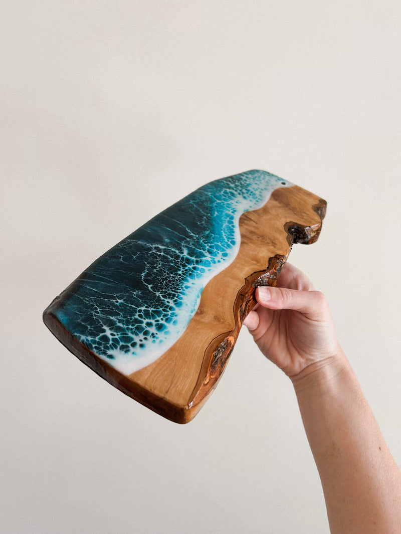 Live Edge Olive Wood Cutting Board