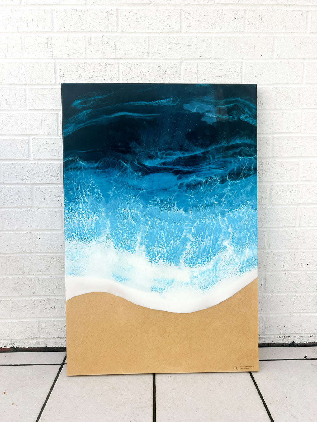 24x36 Canvas with Local Sand