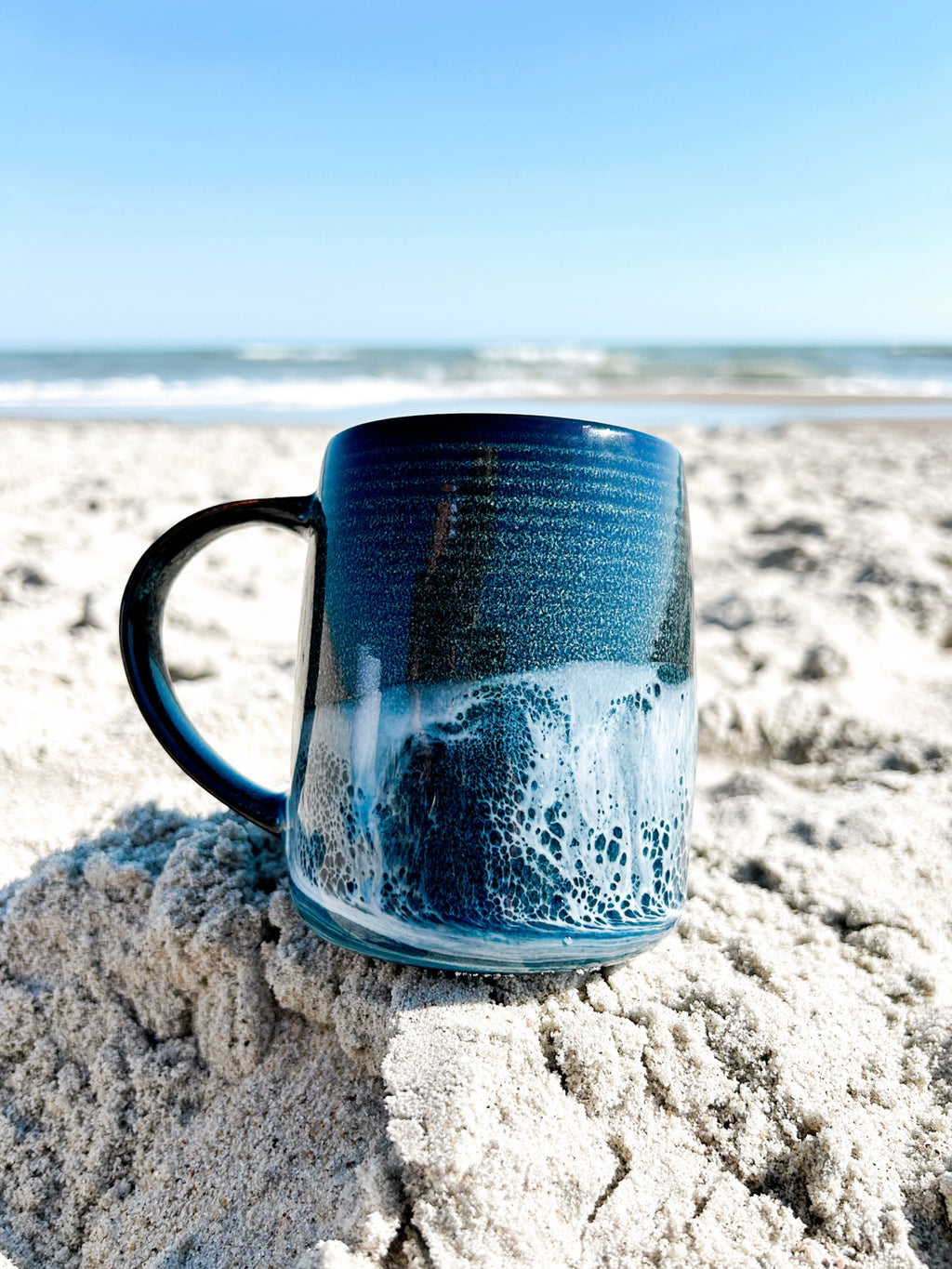 Sandy Blue 18oz Mug
