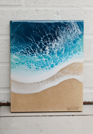 8x10 Mini Canvas with Local Sand