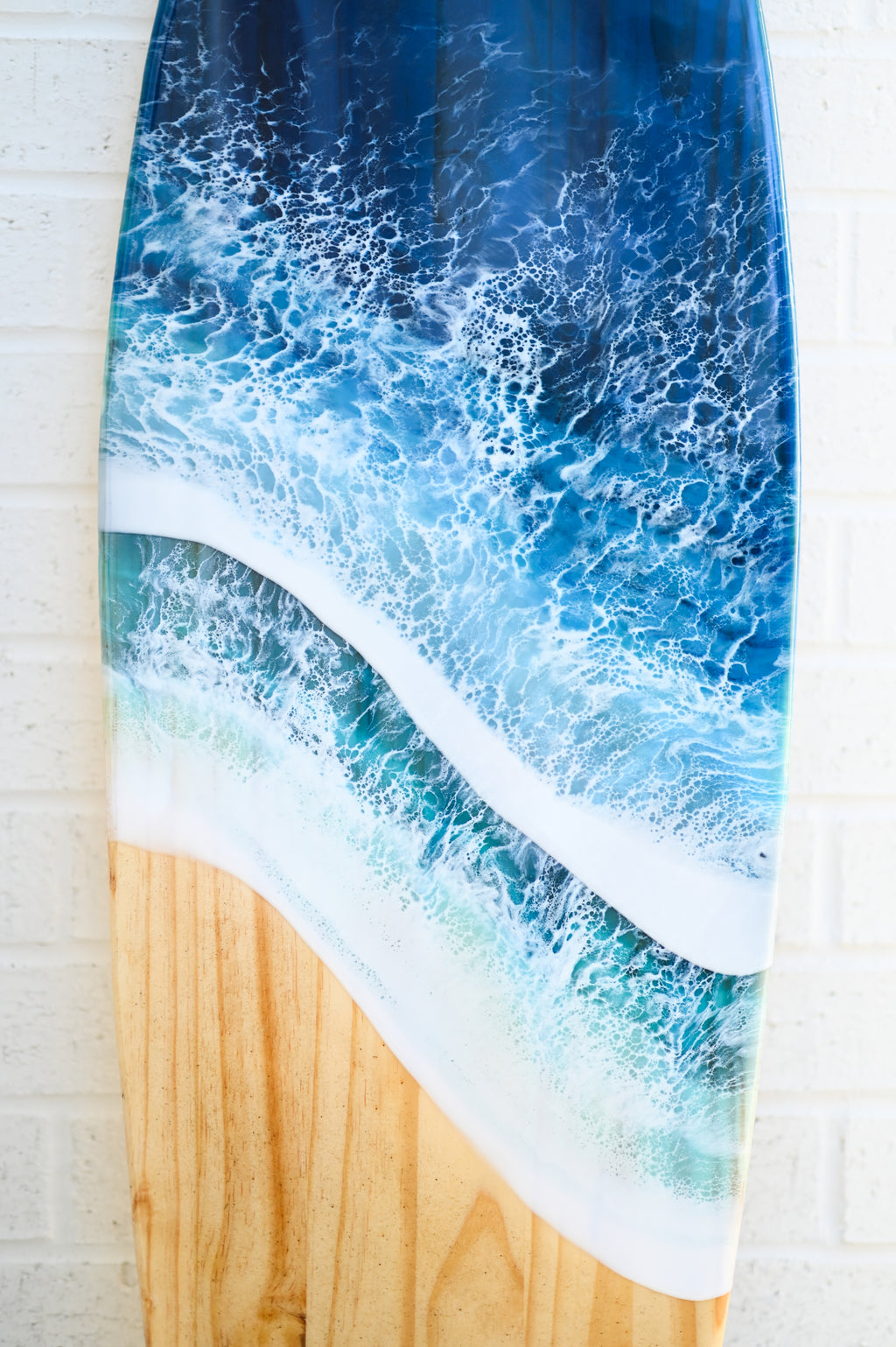 Custom 4’ Decorative Surfboard with Local Sand