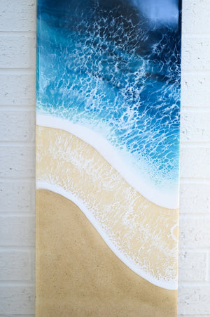 12x36 “Escape” Canvas with local sand