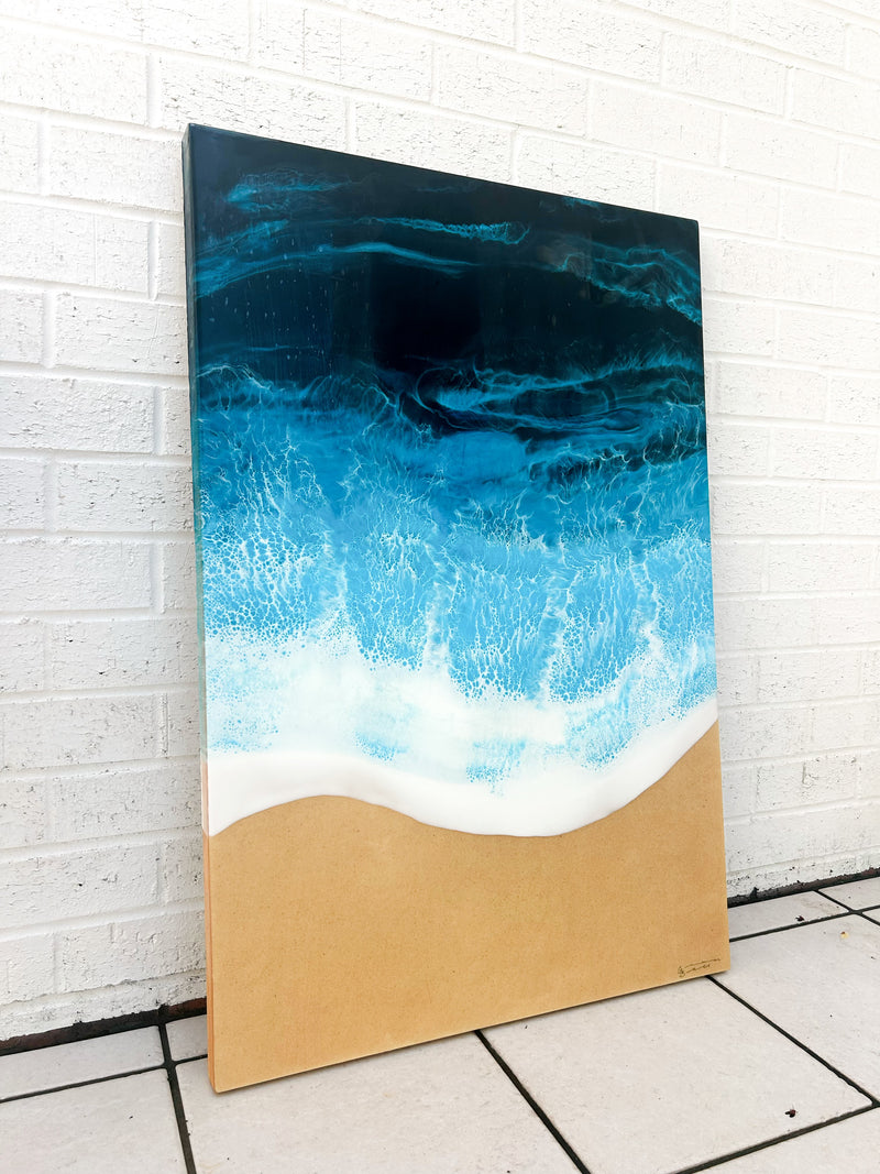 24x36 Canvas with Local Sand