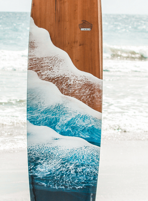 Timber X Grace Triple Wave LOG Surfboard