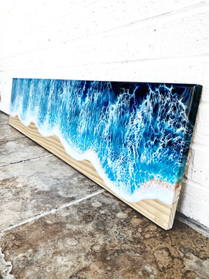 4 ft Wooden Plank Canvas
