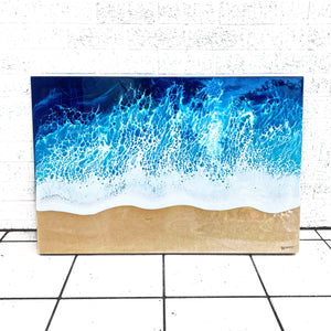 “Mighty Wave” 2’x3’ Canvas with Local Sand